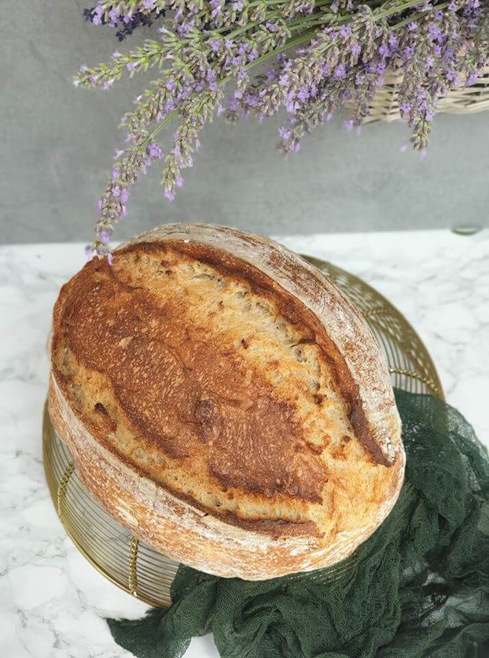 Pšenično-špaldový chlieb