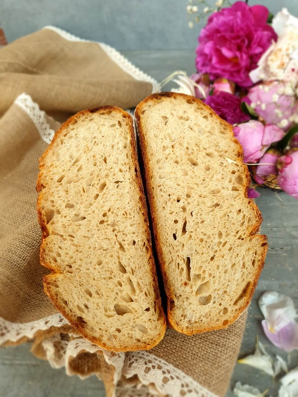 Semolinový chlieb s Kamutom