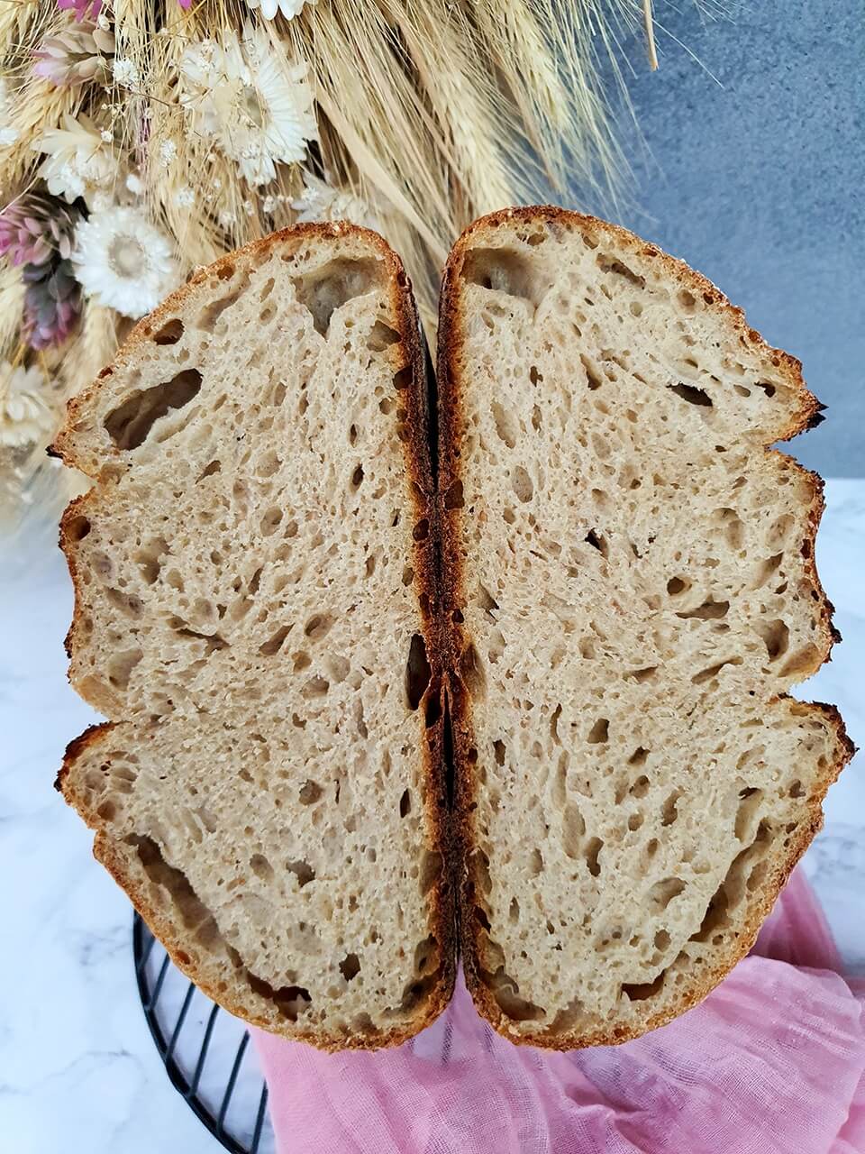 Kamutový chlieb s pridaním Prastarej múky Timilia