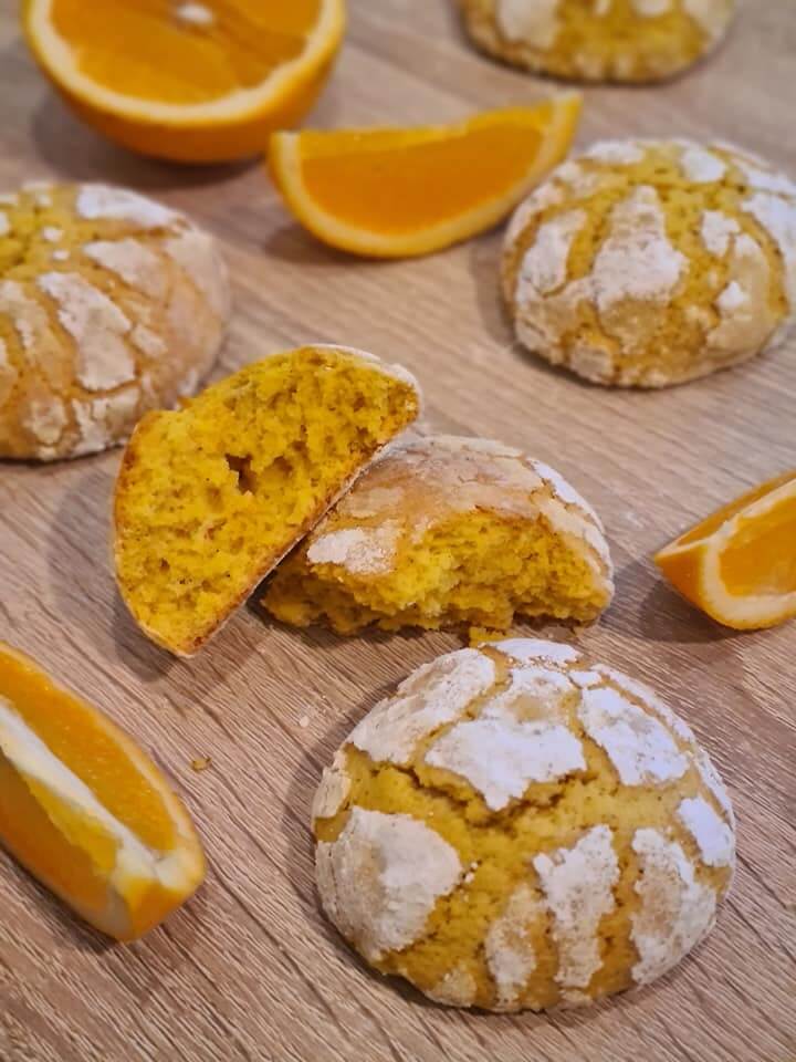 Pomarančovo-korenisté crinkles